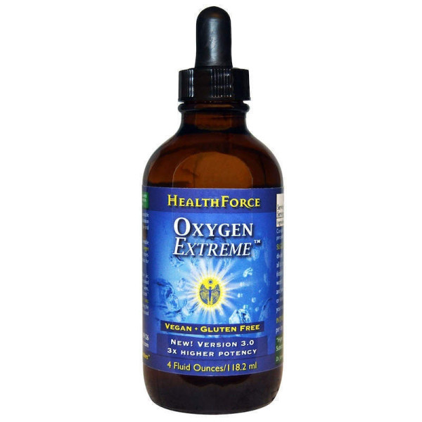Кисень, Oxygen Supreme II, HealthForce Superfoods, 118,28 мл.