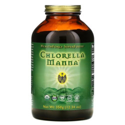 Хлорелла, HealthForce Superfoods Chlorella Manna, 350 г