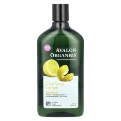 Шампунь для волос с лимоном, Avalon Organics Shampoo, осветляющий, 325 мл.