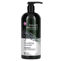 Шампунь для волос с лавандой, Avalon Organics Shampoo, питательный, 946 мл.