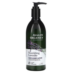 Лосьйон для рук і тіла з лавандою, Avalon Organics Hand & Body Lotion, 340 мл