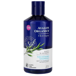 Шампунь для густоти волос, Avalon Organics Thickening Shampoo, з B-комплексом і біотином, 414 мл.