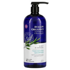 Шампунь для густоти волосся, Thickening Shampoo Avalon Organics, комплекс біотину та вітамінів групи B, 946 мл