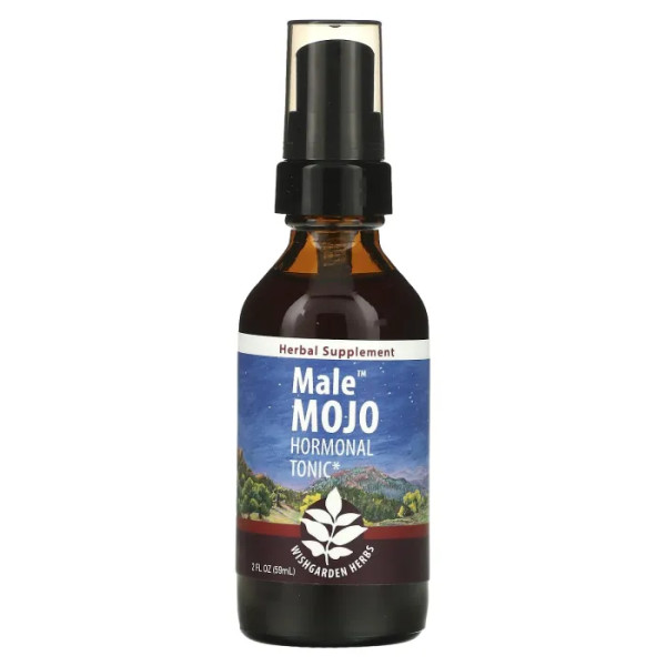 Гормональний тонік, Male Mojo Hormone Tonic, WishGarden Herbs, 59 мл