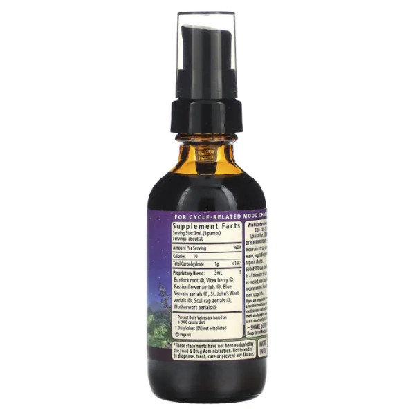 Підтримка при ПМС, PMS Emotional Mood Support, WishGarden Herbs, 59 мл