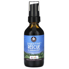 Підтримка травлення для дітей, Kids Digestive Rescue GI Normalizer WishGarden Herbs, 59 мл