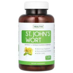 Зверобой, St. John's Wort Healths Harmony, 120 капсул