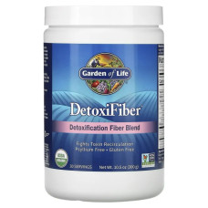 Клітковина для детоксу, DetoxiFiber Garden of Life, 300 г