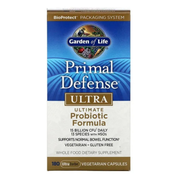 Пробіотична формула ультра, Probiotic Formula, Garden of Life, 180 капсул