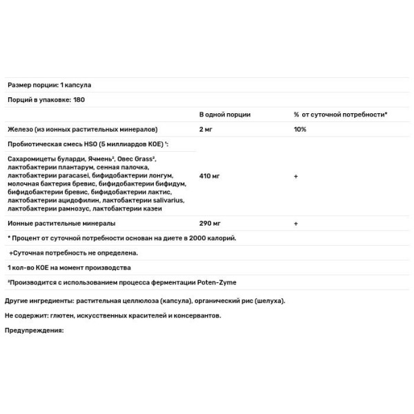 Пробіотична формула ультра, Probiotic Formula, Garden of Life, 180 капсул