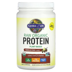 Протеин органический, вкус ванильного чая, Garden of Life RAW Organic Protein, 680 г