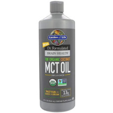Олія MCT, органік, для веганів, без смаку, Coconut MCT Oil Garden of Life, 946 мл