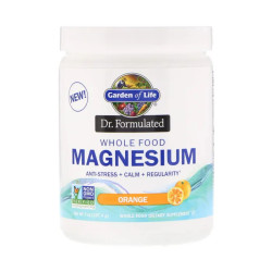 Магній, порошок, смак апельсину, Garden of Life Dr. Formulated Magnesium Powder, 197.4 г