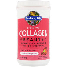 Пептиди коллагену, Grass Fed Collagen Beauty, гранат + журавлина, порошок, 270 г