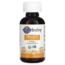 Витамин C для детей, жидкий, Garden of Life Baby Vitamin C Liquid, 56 мл
