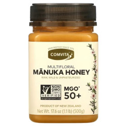 Мед манука мультифлоральний MGO 50+, Comvita Multifloral Manuka Honey, 500 г