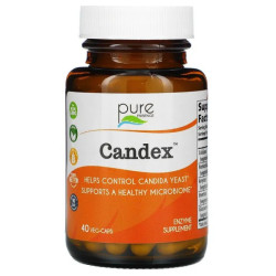 Протигрибкові ферменти, Candex Pure Essence, 40 капсул