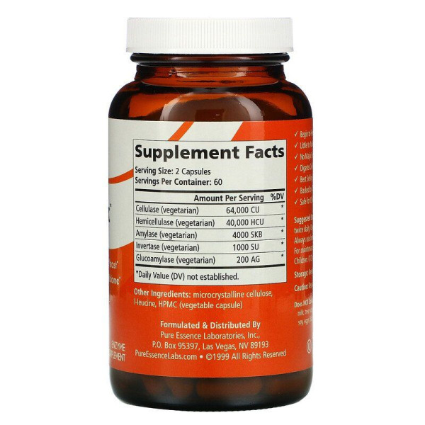 Кандекс, Candex, Pure Essence, 120 веганських капсул