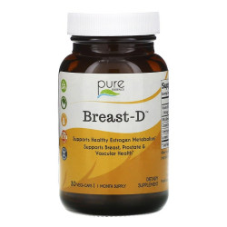 Груди-D, Breast-D, Pure Essence, 30 капсул