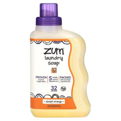 Мыло для стирки, ZUM Laundry Soap, сладкий апельсин ароматерапия 0,94 л