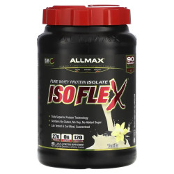 Ізолят сироваткового протеїну ваніль, Pure Whey Protein Isolate ALLMAX Nutrition, 907 г