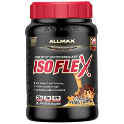 Ізолят сироваткового протеїну шоколадне арахісове масло, Protein Isolate ALLMAX Nutrition, 907 г