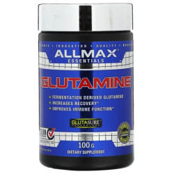 Порошок глутамін, Essentials Glutamine ALLMAX, 100 г