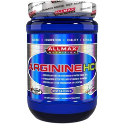 Аргинин, Arginine HCI ALLMAX Nutrition, 400 г