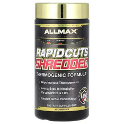 Жиросжигатель, все в одном, Rapidcuts Shredded ALLMAX Nutrition, 90 капсул