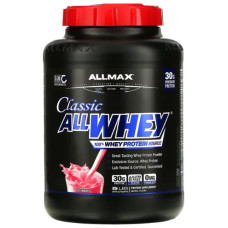 Сироватковий протеїн, CLASSIC ALLWHEY 100% Whey Protein ALLMAX Nutrition, смак полуниці 2,27 кг