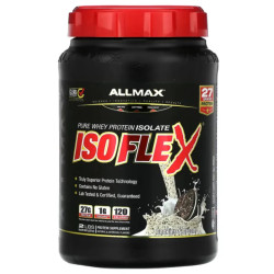 Сывороточный протеин изолят, ALLMAX Isoflex Pure Whey Protein Isolate, вкус печенье и крем 907 г