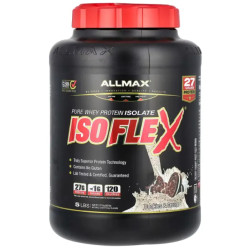 Сироватковий протеїн ізолят, ALLMAX Isoflex Pure Whey Protein Isolate, смак печиво та крем 2.27 кг
