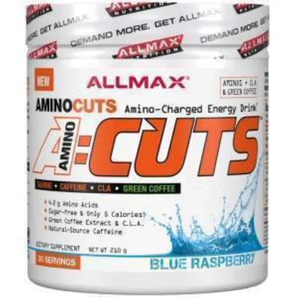 Амінокислоти ВССА, AMINOCUTS BCAA + EAA, ALLMAX Nutrition, 210 г