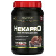 Протеїновий коктейль з високим вмістом білка, Hexapro, High-Protein Lean Meal, ALLMAX, уповільненого вивільнення, смак шоколаду, 907 г