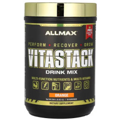 Витамины и нутриенты для спортсменов напиток, VITASTACK ALLMAX, вкус апельсин порошок 250 г