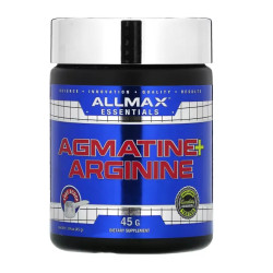Агматин + аргінін, ALLMAX Agmatine + Arginine, 45 г