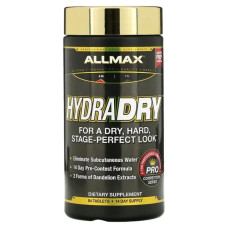 Діуретик зі стабілізацією електролітів, ALLMAX Nutrition HydraDry, для спортсменів, 84 таблетки