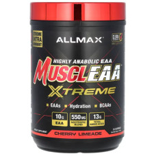 BCAA+EAA, MUSCLEAA Xtreme ALLMAX, смак вишневий лайм 532 г