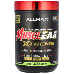 BCAA + EAA, MUSCLEAA Xtreme ALLMAX, вкус лаймовая маргарита 532 г