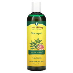 Шампунь терапевтический, TheraNeem Naturals Organix South Gentle Therape Shampoo, для всех типов волос и чувствительной кожи головы, 355 мл
