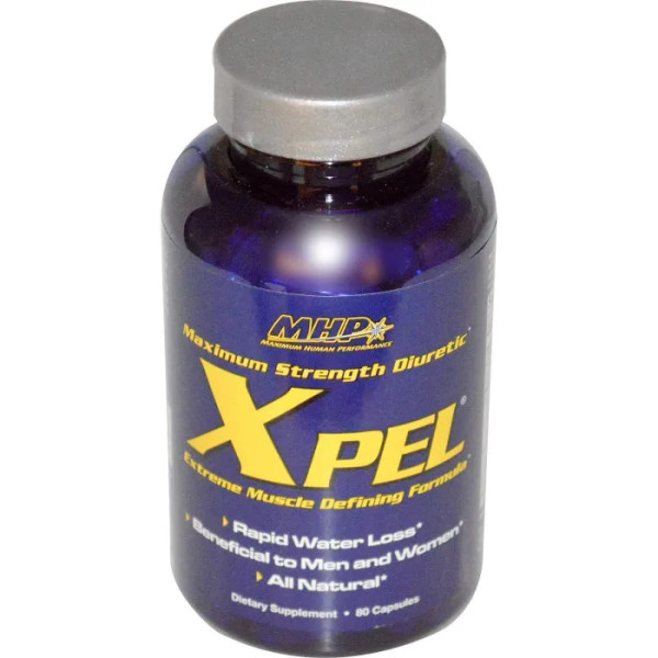 Сечогінний засіб, Xpel, Maximum Human Performance, 80 кап.