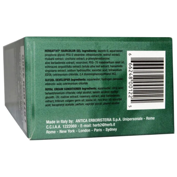 Фарба для волосся, Haircolor Gel, Herbatint, 4С, попелястий каштан, 135 мл.