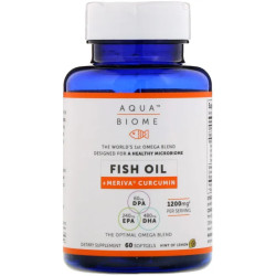 Рыбий жир и Meriva куркумин, Enzymedica Fish Oil + Meriva Curcumin, 60 гелевых капсул