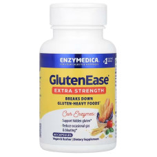 Ферменти для травлення глютена, Enzymedica GlutenEase, 60 кап.