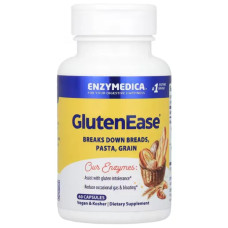 Ферменти для переварювання глютену, Enzymedica GlutenEase, 60 капсул