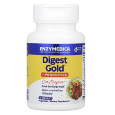 Ферменти з пробіотиками, Enzymedica Digest Gold + Probiotics, 45 капсул