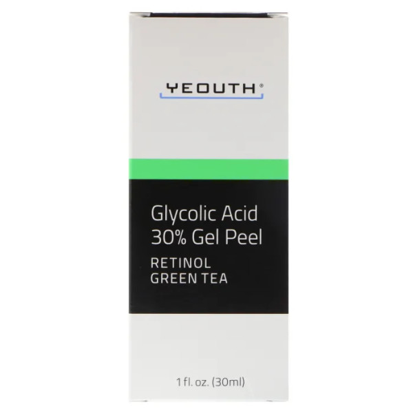 Гліколева кислота, 30% гель-пілінг, Glycolic Acid, Yeouth, 30 мл