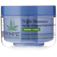 Цукровий скраб збитий крем, Hempz Triple Moisture Whipped Creme Body Scrub, 176 г