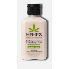 Зволожуючий лосьйон для тіла, грейпфрут та малина, Hempz Blushing Grapefruit & Raspberry Creme Herbal Body Moisturizer, 66 мл