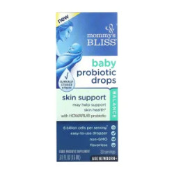 Пробиотик для детей капли 6 млрд КОЕ без вкуса, Mommy's Bliss Baby Probiotic Drops, 15 мл